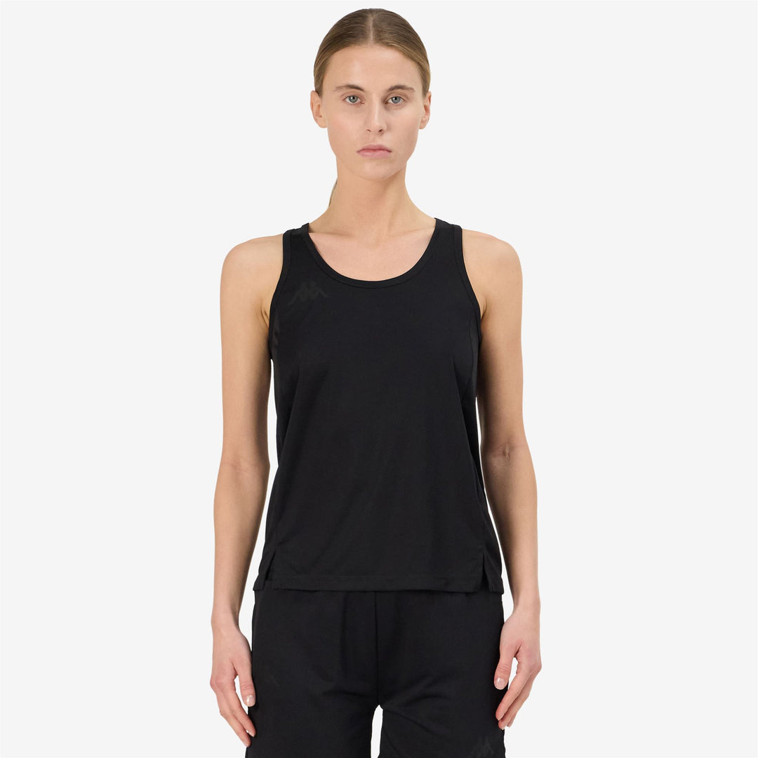 Canottiera da Allenamento Donna Nera main