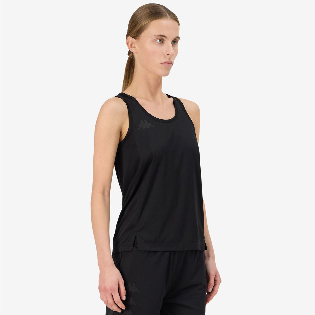 Canottiera da Allenamento Donna Nera main