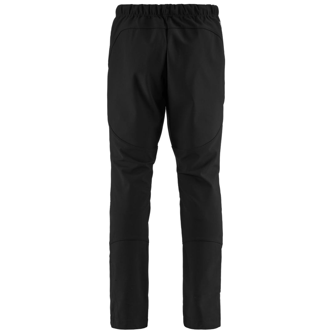 Pantalon de ski noir pour homme, coupe slim, coupe-vent et imperméable, en tissu polaire main