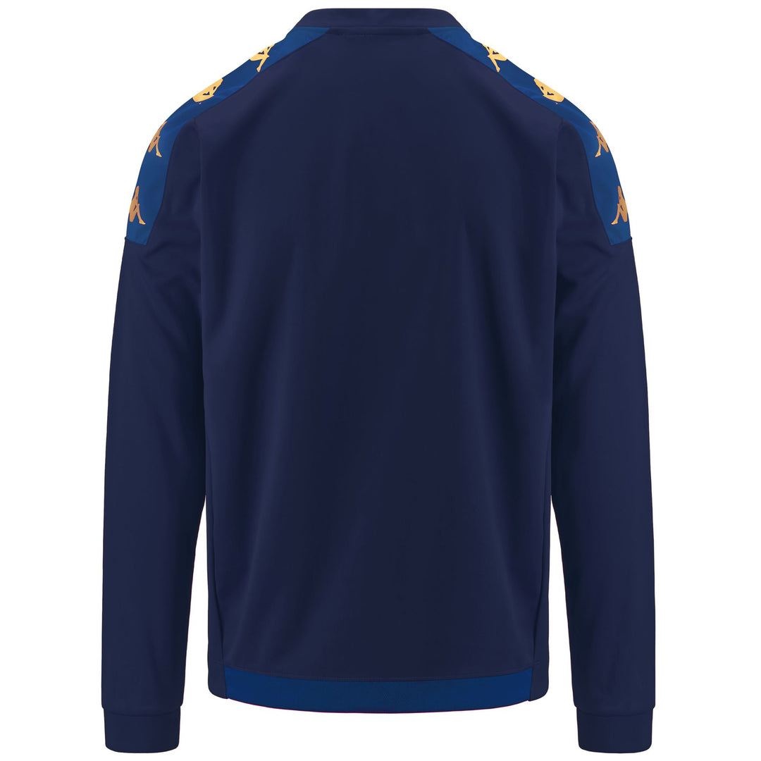Cobalt Blue Men's Football Fleece Jacket. main