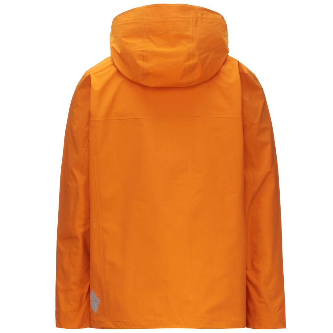 Black Orange Men's Waterproof Outdoor Short Jacket main