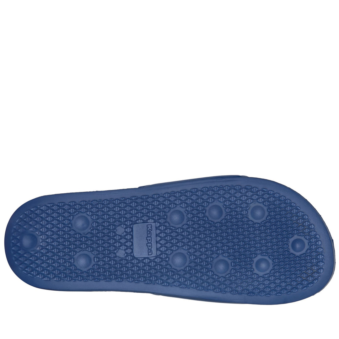 LOGO  NOLES - Flip-Flops - Stripe - Unisex - Blue Cold-YELLOW BLAZING main