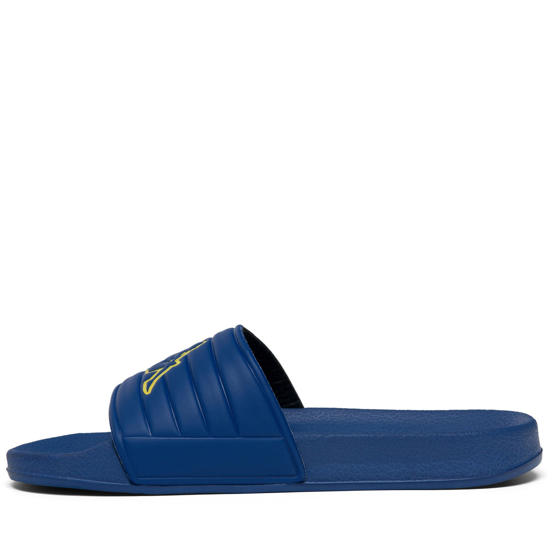 LOGO  NOLES - Flip-Flops - Stripe - Unisex - Blue Cold-YELLOW BLAZING main