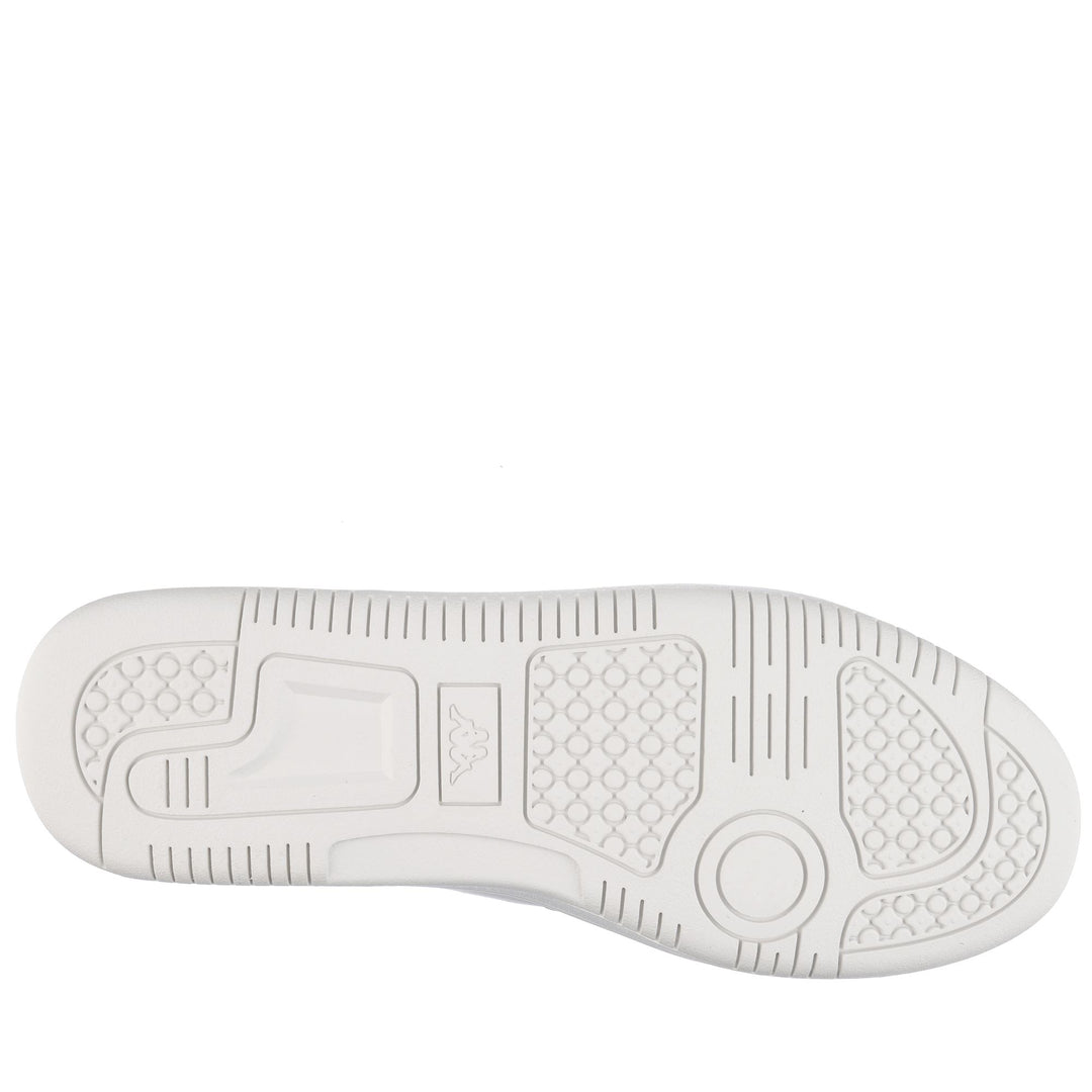 Sneakers da Passeggio Unisex Grigio Bianco a Mezza Altezza con Sintetico main