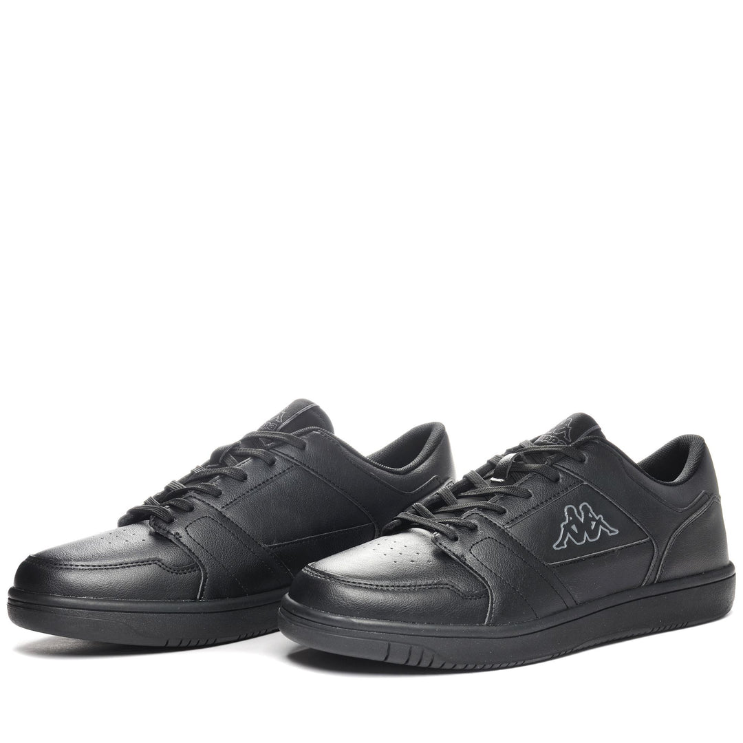 Sneakers Unisex LOGO BERNAL Low Cut BLACK Detail (jpg Rgb)			