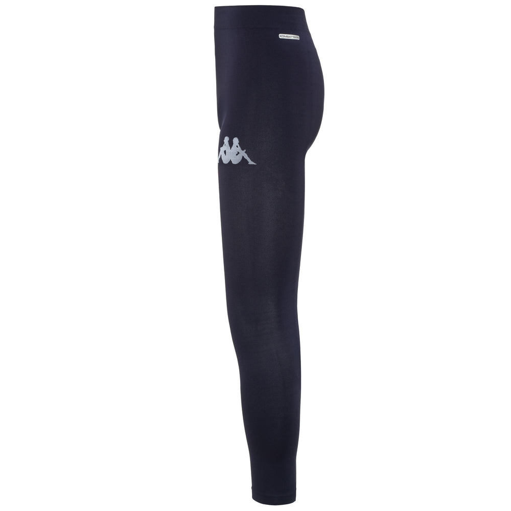 Calzoncillos largos unisex azules ajustados al cuerpo impermeable 02