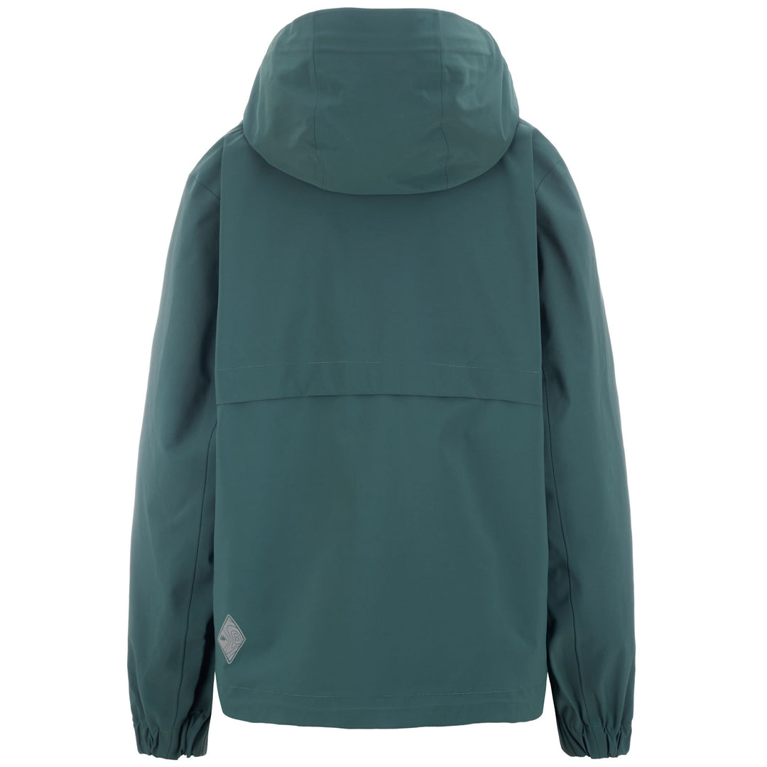 Dark Green Women's Outdoor Short Jacket. main