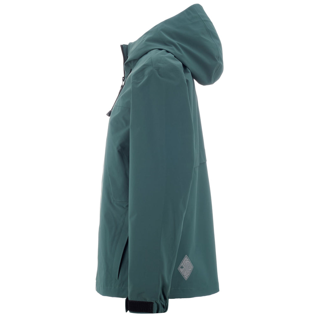 Dark Green Women's Outdoor Short Jacket. main