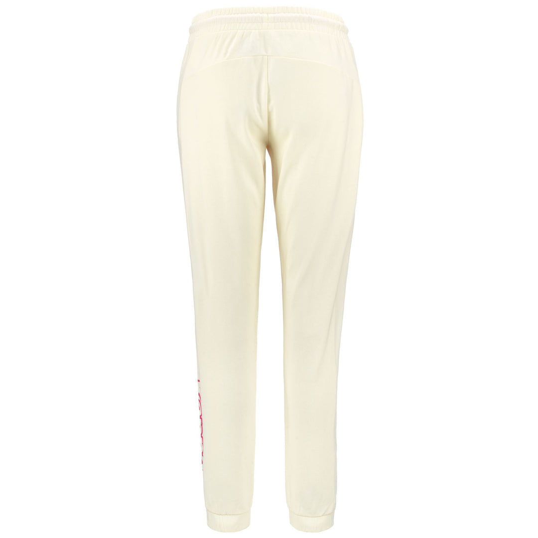 Pants Woman LOGO FESIA Sport Trousers WHITE WHISPER Dressed Side (jpg Rgb)		