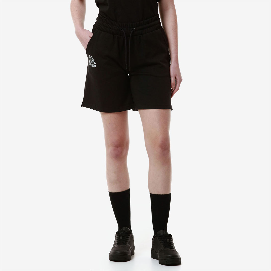 Shorts Woman LOGO FAYUTA Sport  Shorts BLACK Detail (jpg Rgb)			