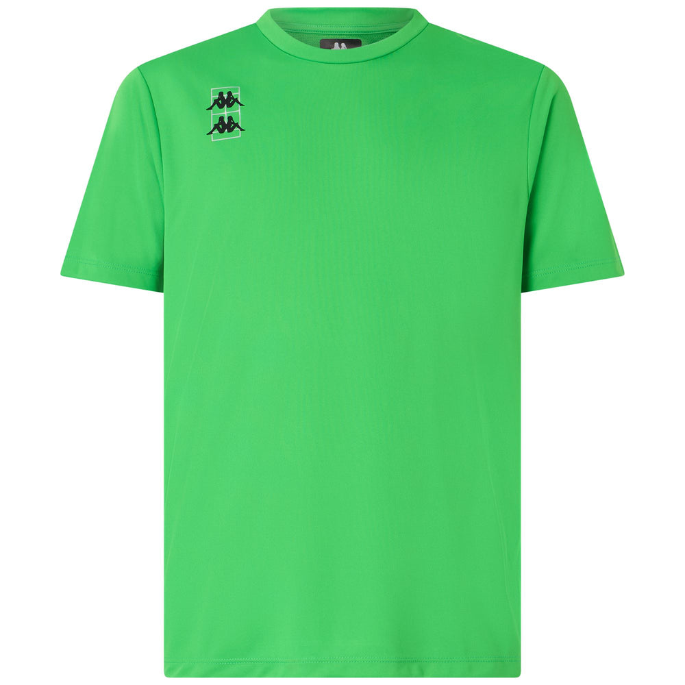 Fluo Green Men's Padel Active Jersey Shirt 02