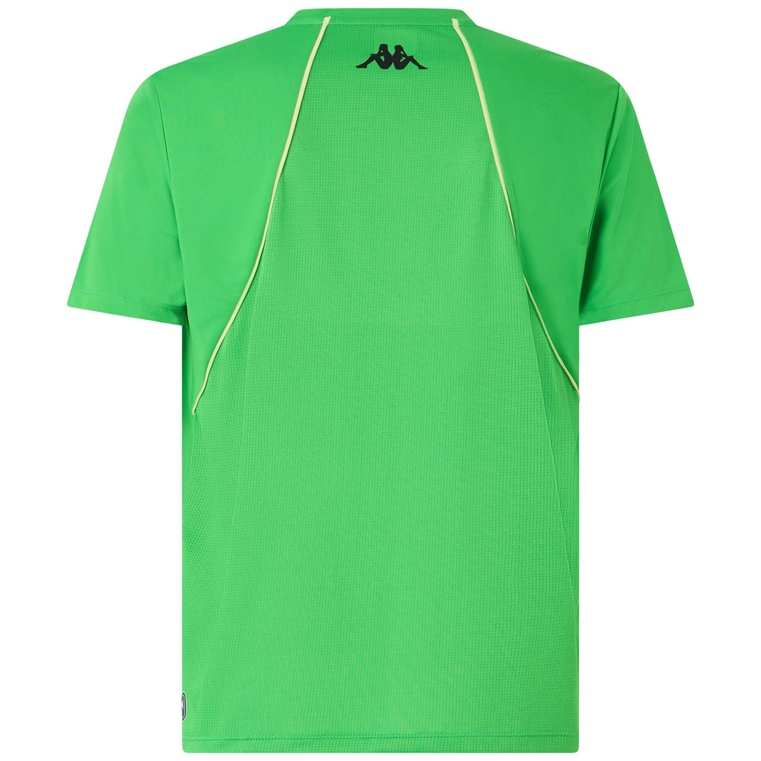 Maglietta Attiva Padel Uomo Verde Fluo main