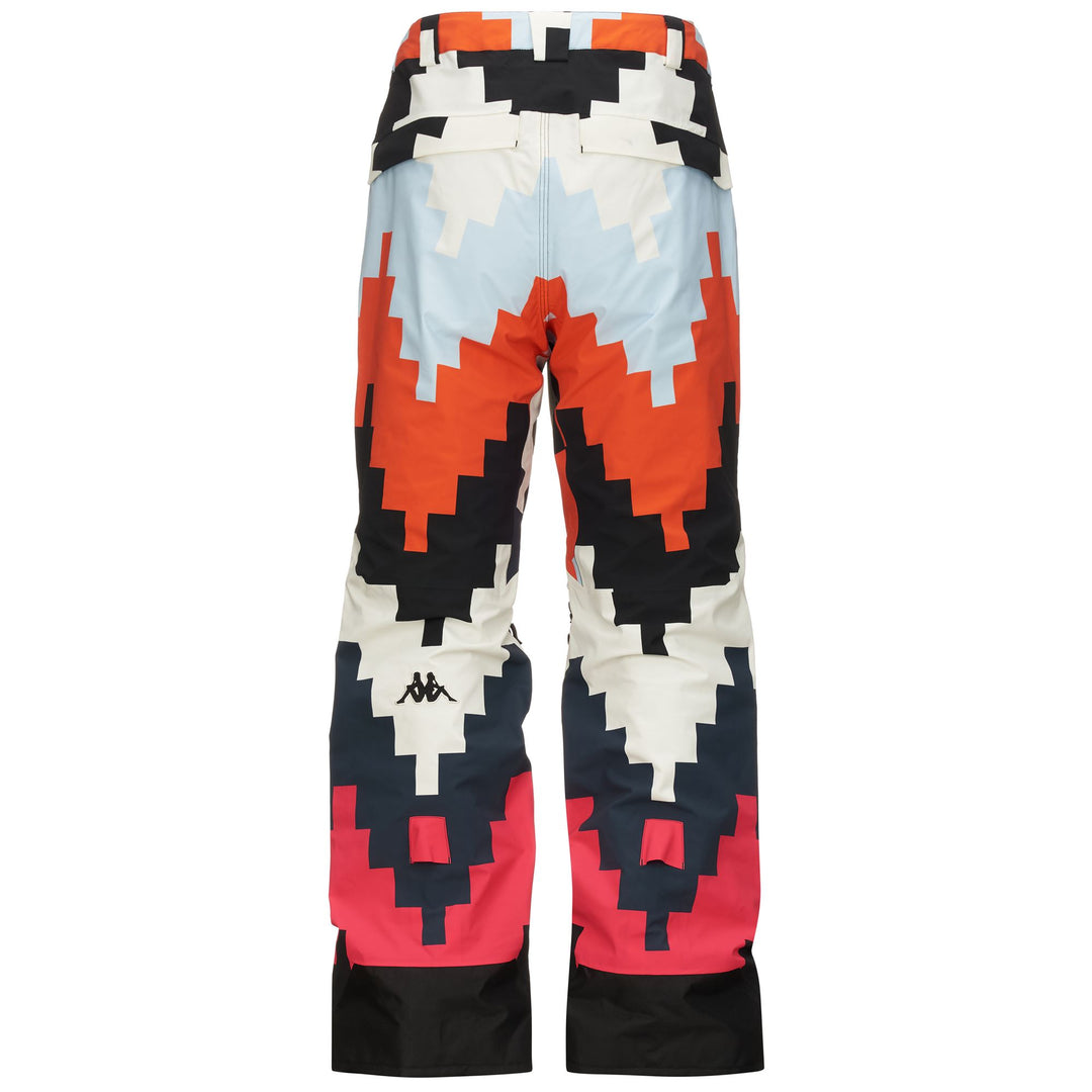Pantalon de ski noir oversize pour homme avec protection imperméable main