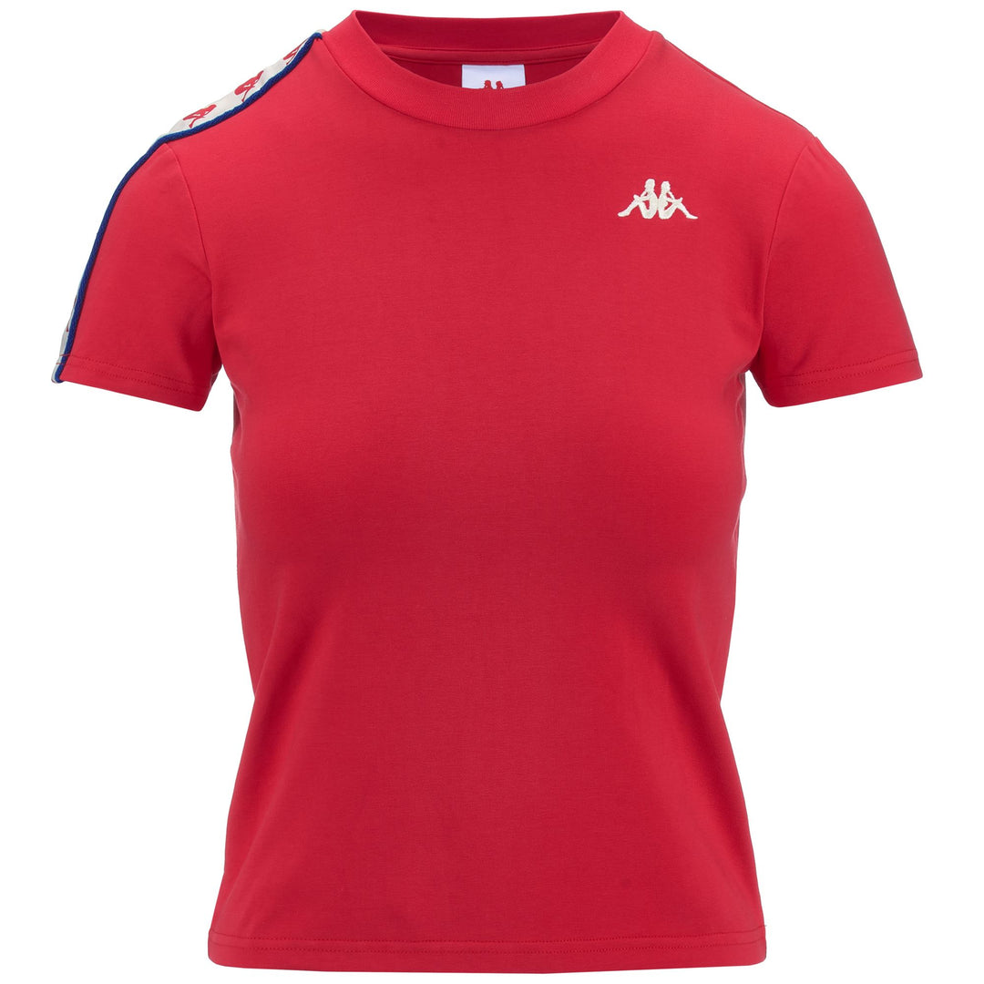 T-ShirtsTop Woman 222 BANDA LUISE T-Shirt RED-WHITE ANTIQUE-BLUE ROYAL Photo (jpg Rgb)			