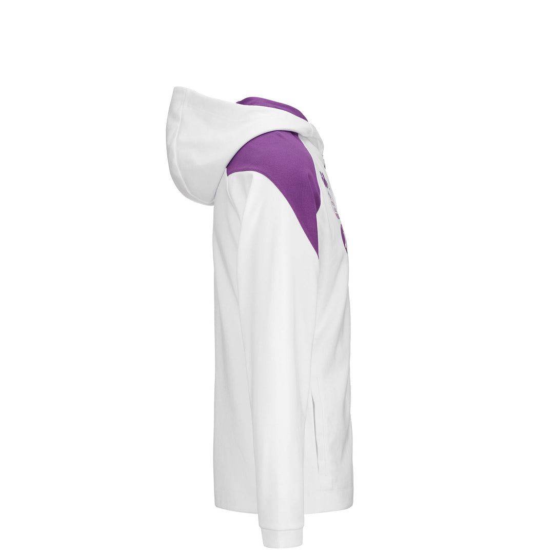 White Men's Real Valladolid Football Hoodie in Slim Fit main