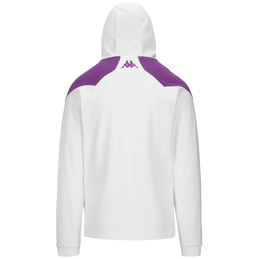 White Men's Real Valladolid Football Hoodie in Slim Fit main