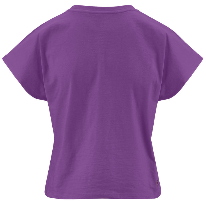 T-ShirtsTop Woman KOMBAT WKT EBURA T-Shirt VIOLET BILBERRY Dressed Side (jpg Rgb)		