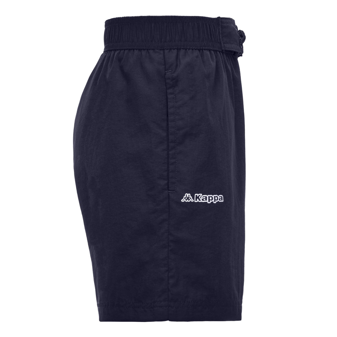 Maillot de bain une pièce bleu pour homme, coupe classique, en nylon main