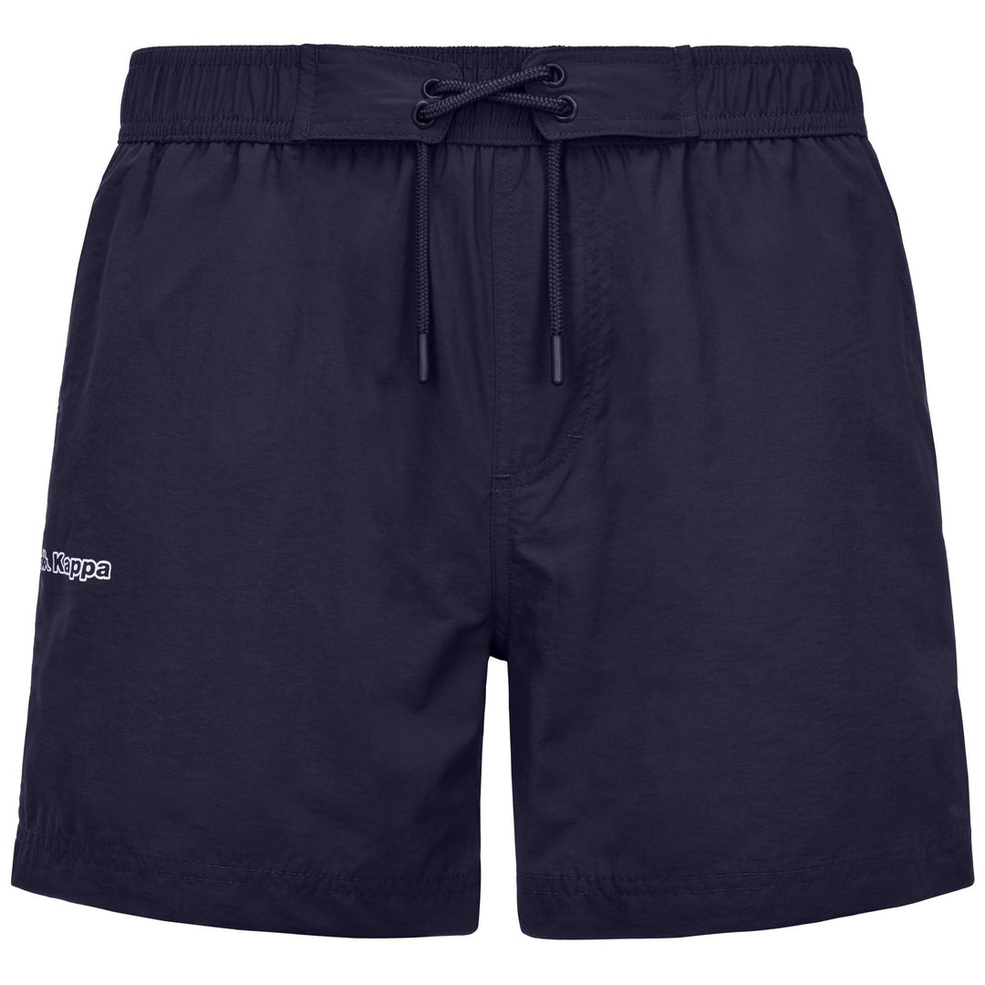 Blue Men's Regular Fit Nylon Swimming Trunks 01