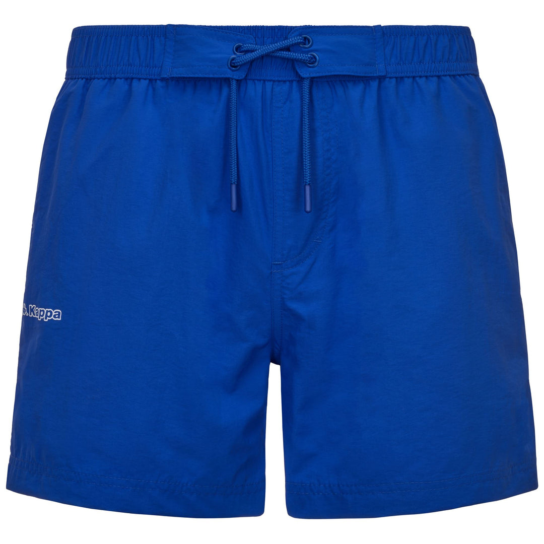 Bañador azul de corte regular para hombre en tejido de nailon. main