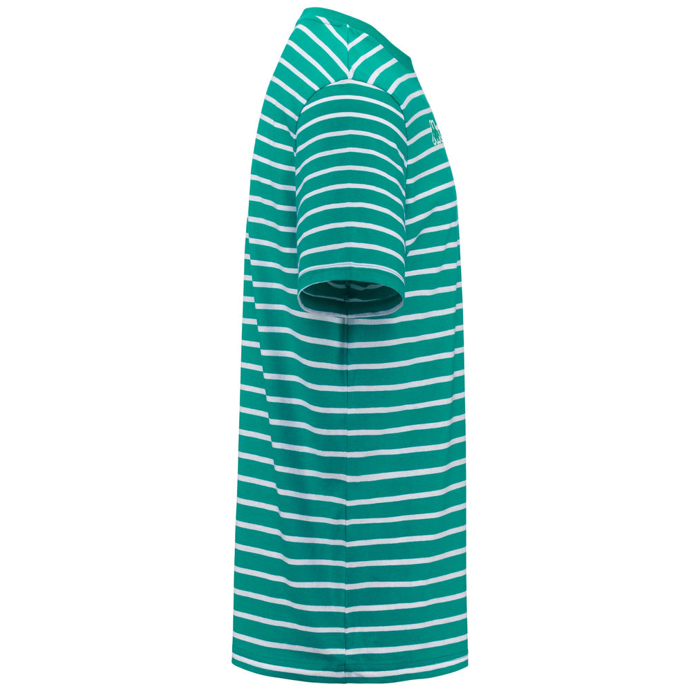 T-Shirt da Allenamento in Cotone Verde Uomo Columbia 02