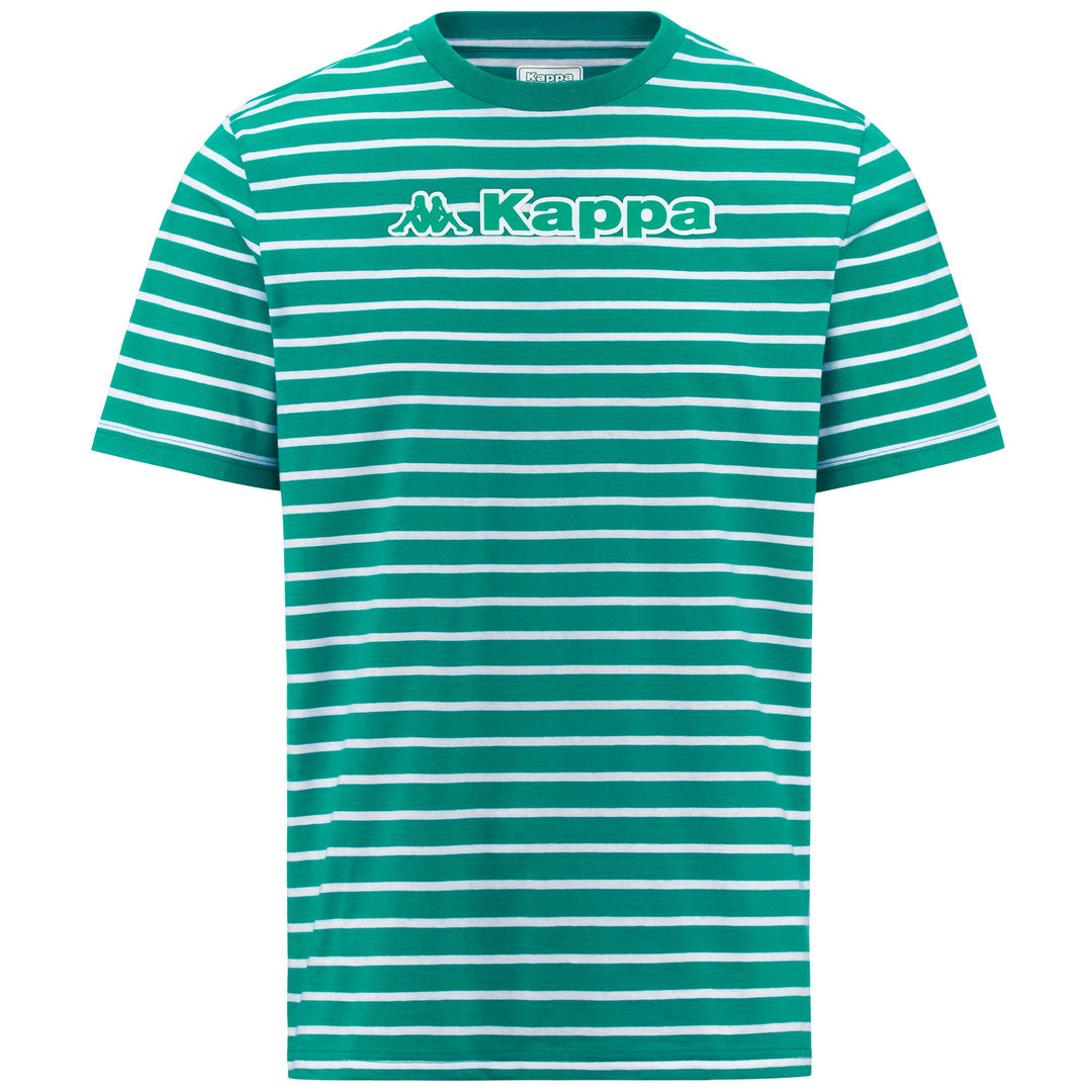 T-Shirt da Allenamento in Cotone Verde Uomo Columbia 01