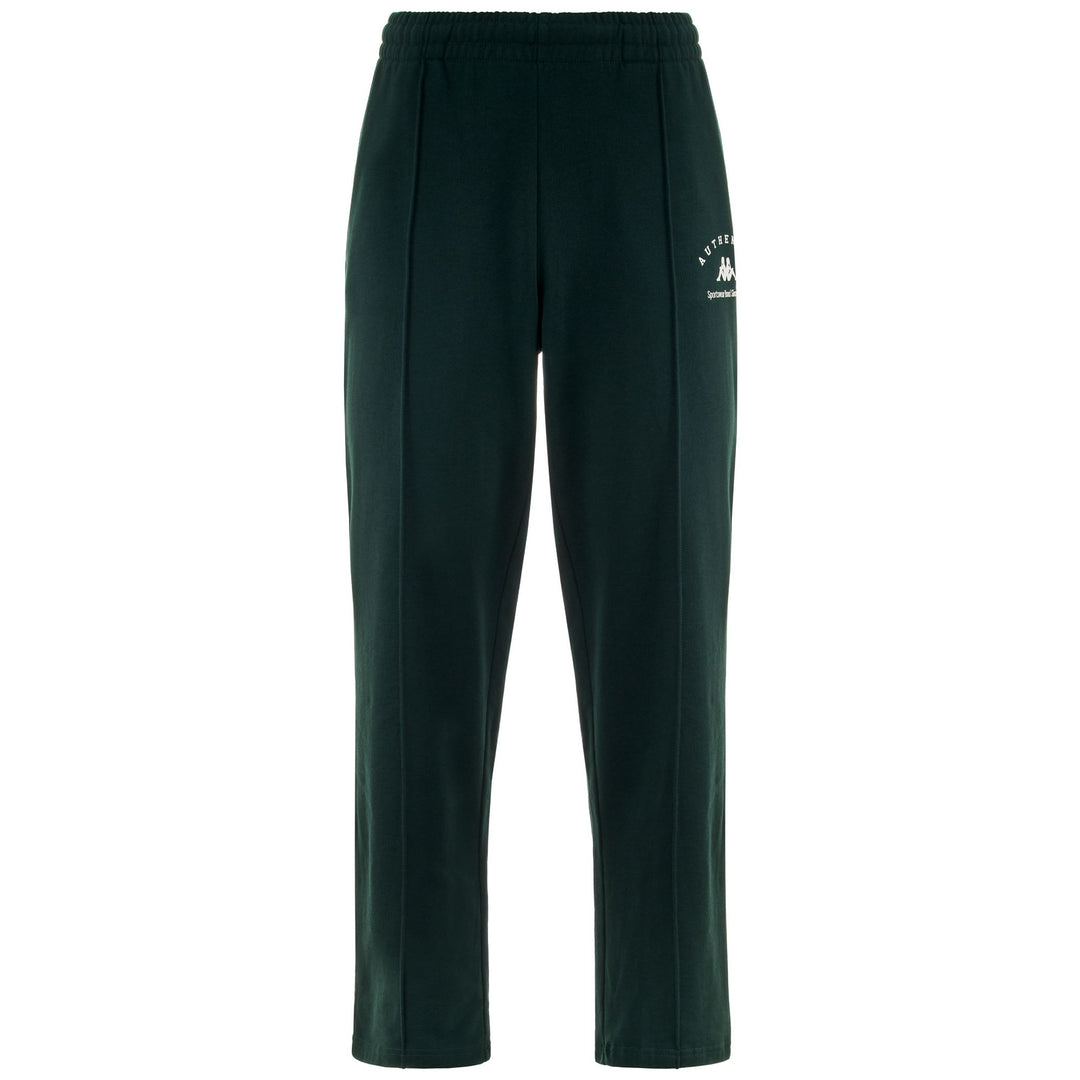 Pantaloni Sportivi da Uomo Verde Scuro in Cotone Biologico 01