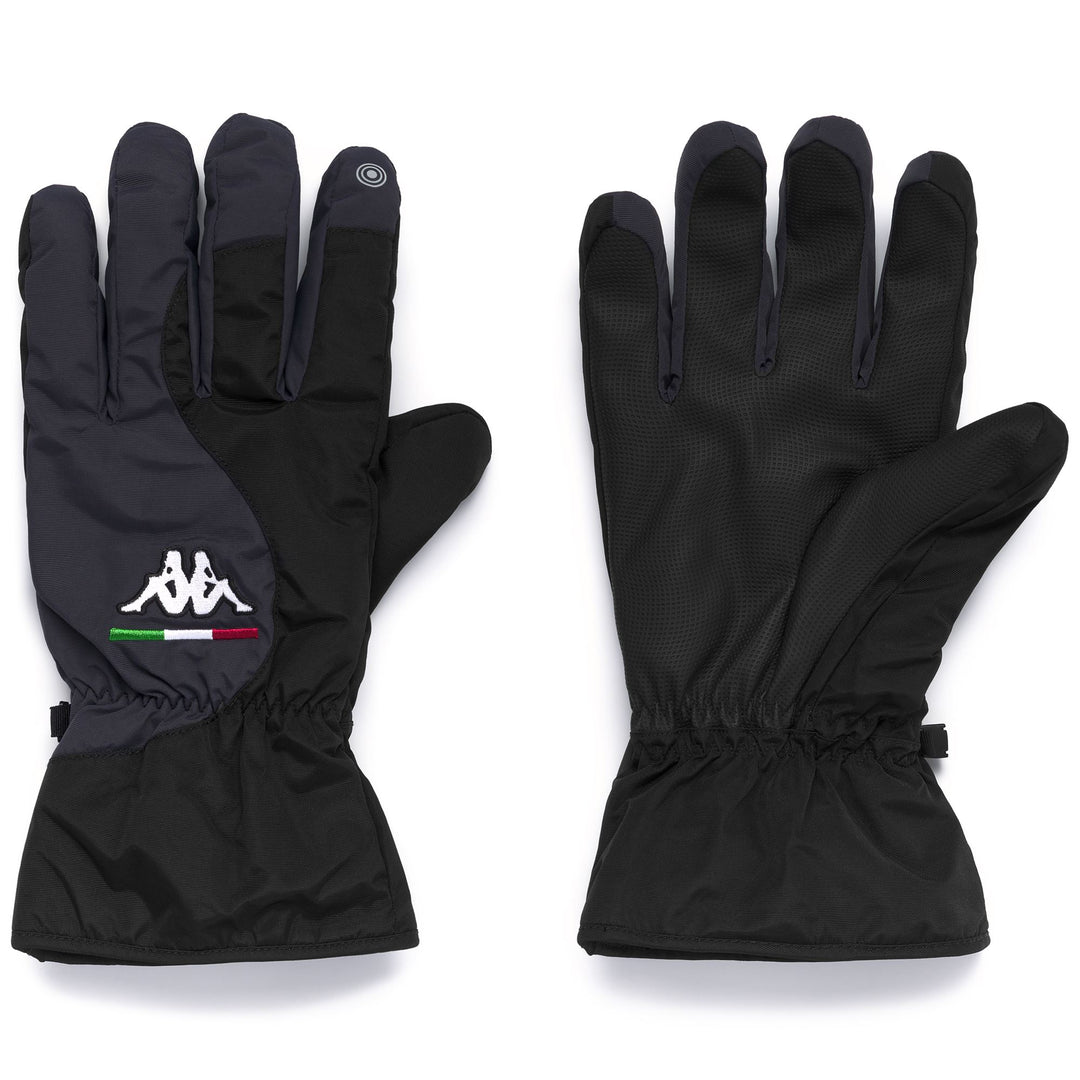 Guantes de esquí unisex impermeables azul marino con función de pantalla táctil 01