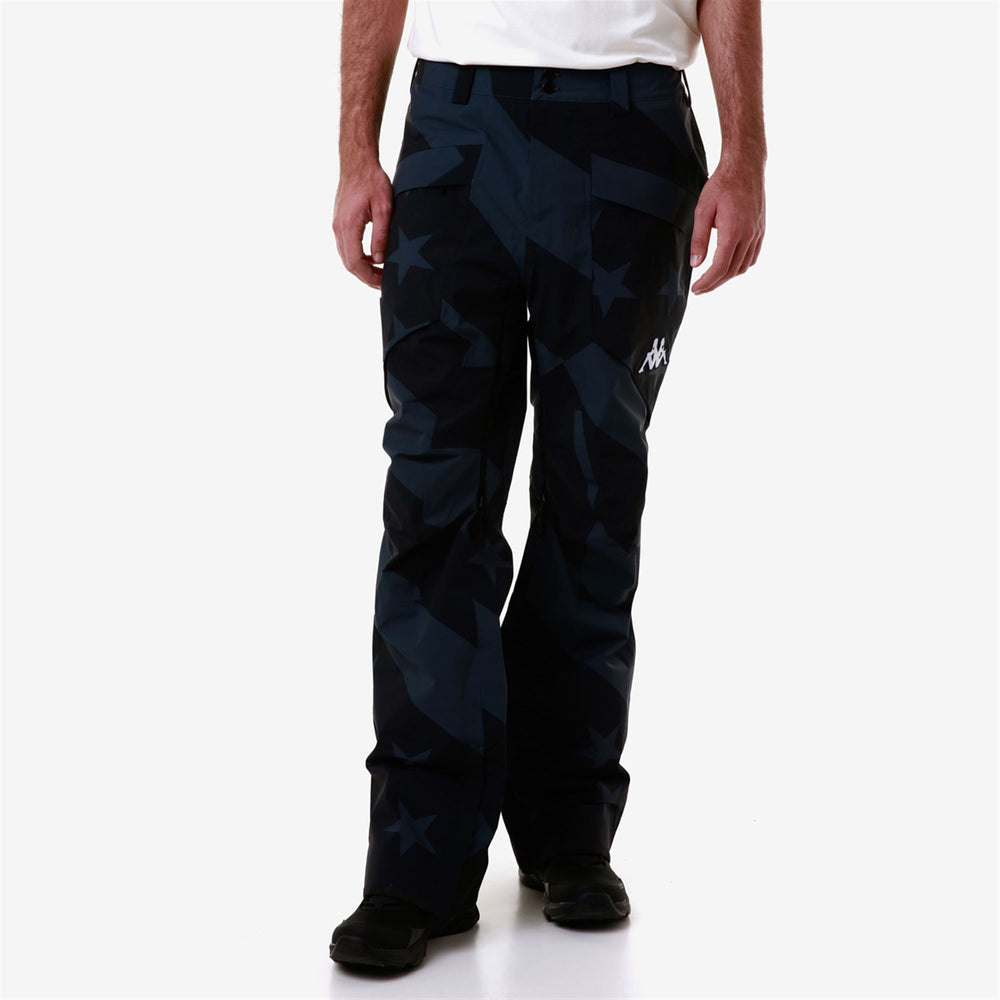 Pants Unisex 6CENTO 623SG US Sport Trousers BLUE DK NAVY-BLUE AIRFORCE Detail (jpg Rgb)			