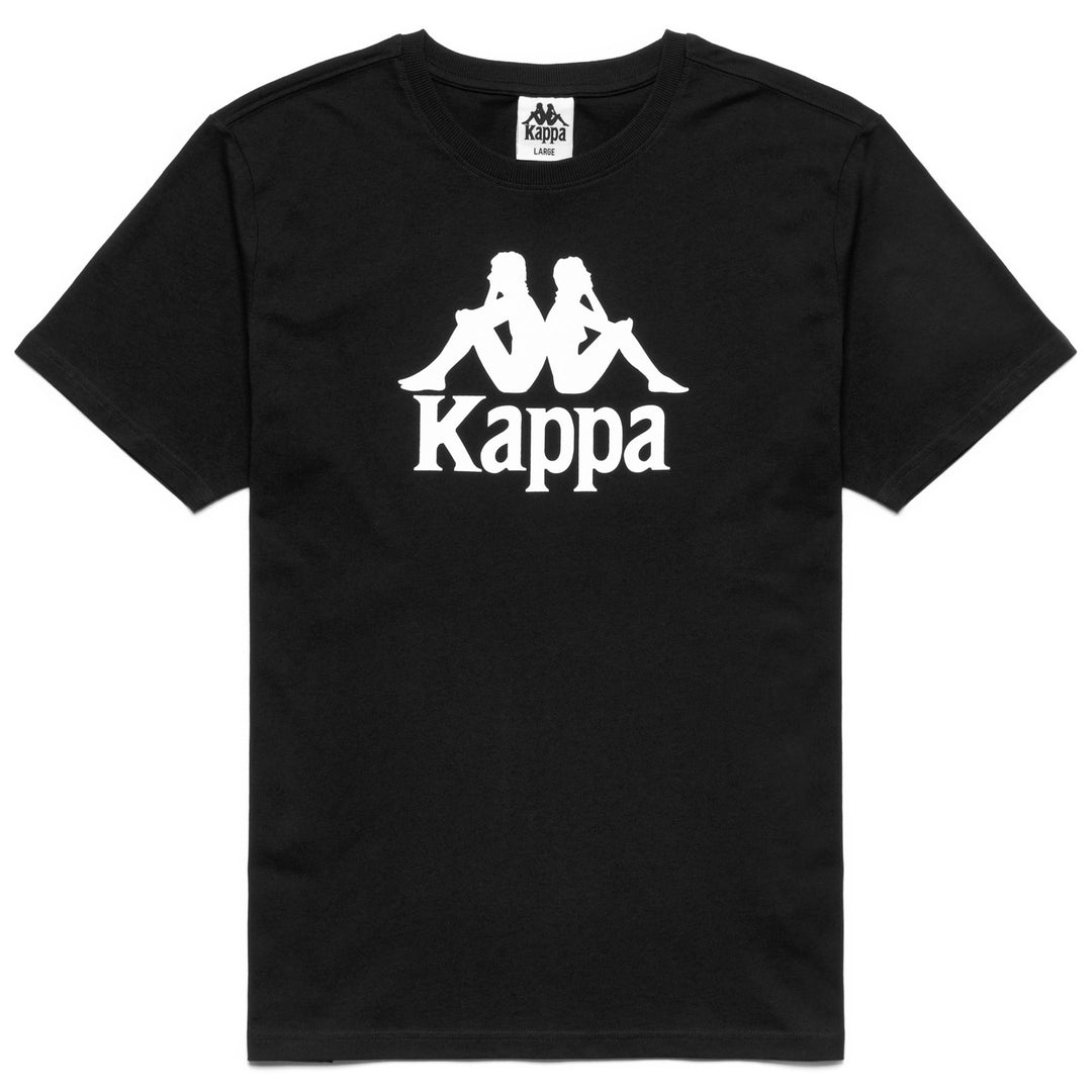 T-shirt de sport noir pour homme, coupe classique, en coton biologique 01