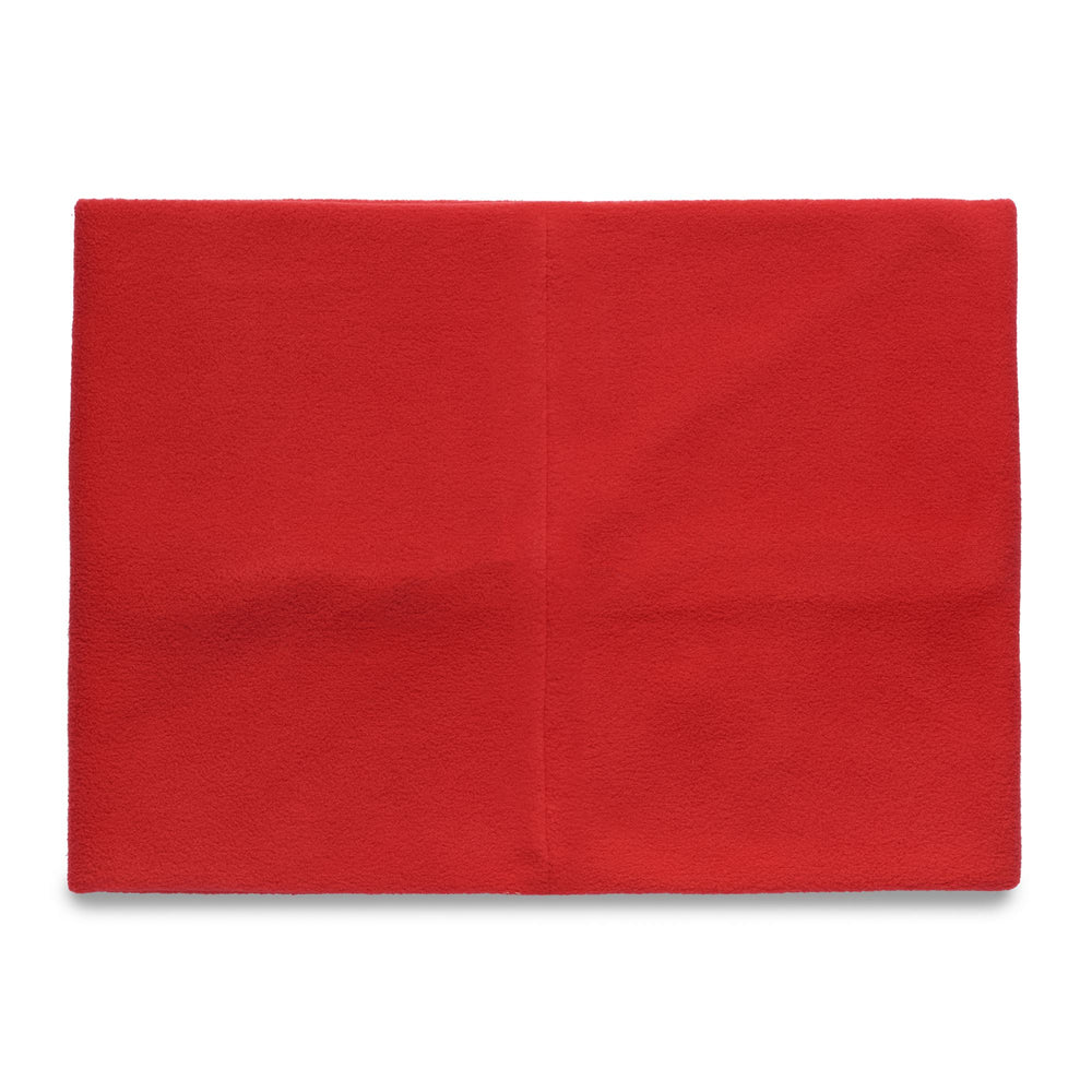 Écharpe de ski unisexe rouge en tissu polaire 02