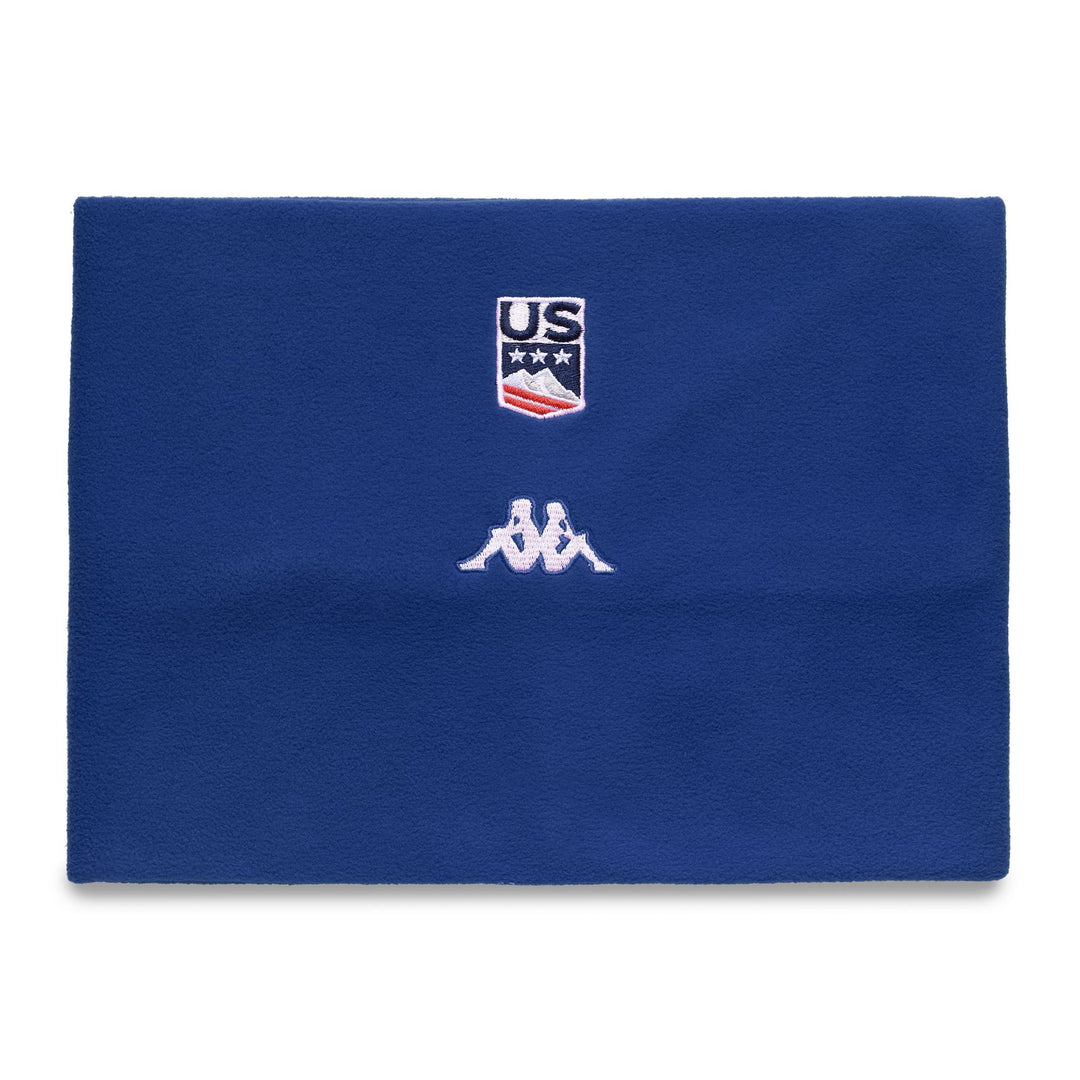 Blue Unisex Ski Scarf in Polar Fabric 01