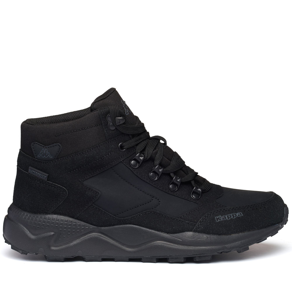 Botines negros para hombre con plantilla de espuma viscoelástica 02