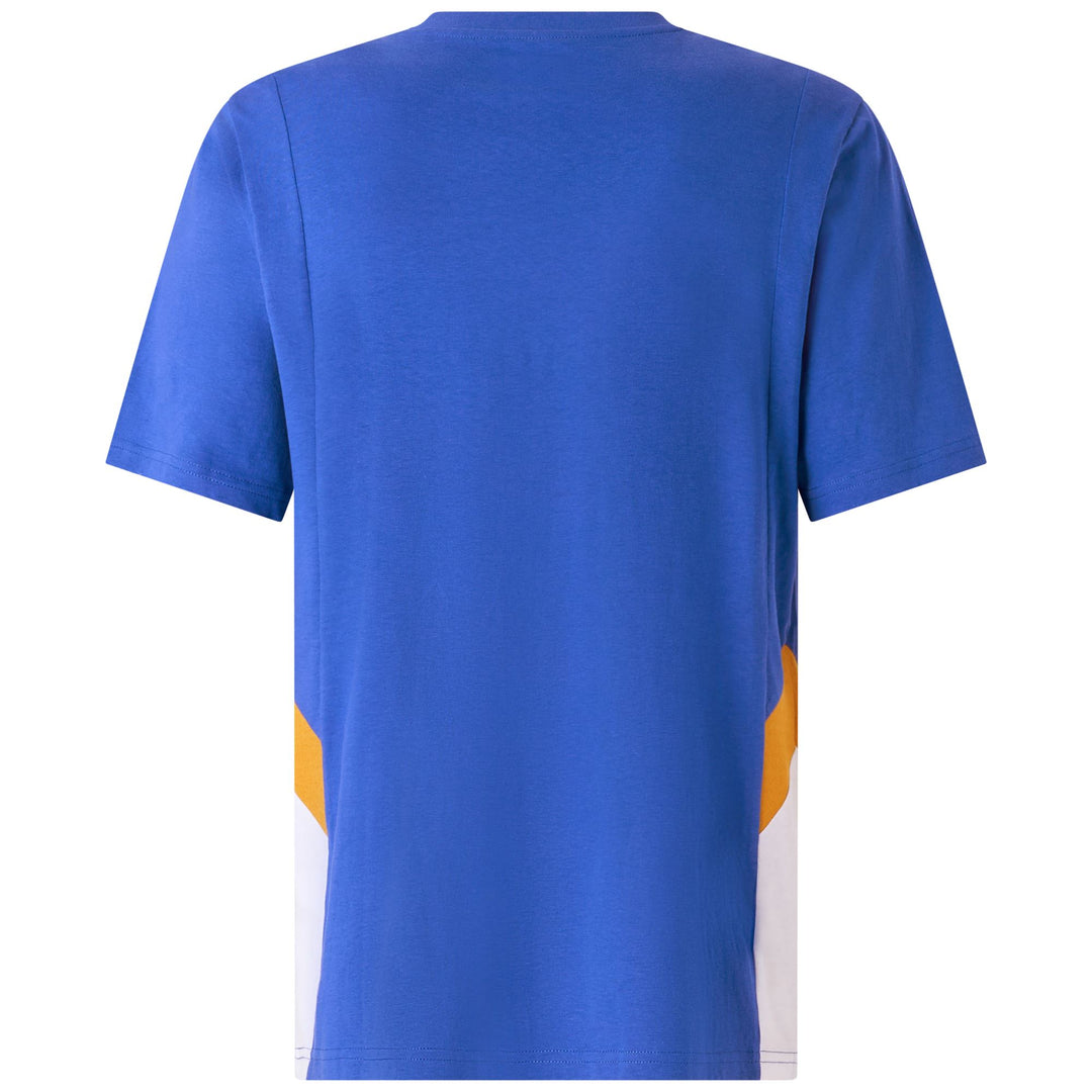 Maglietta in Cotone Stile Sportivo Uomo Blu Reale. main