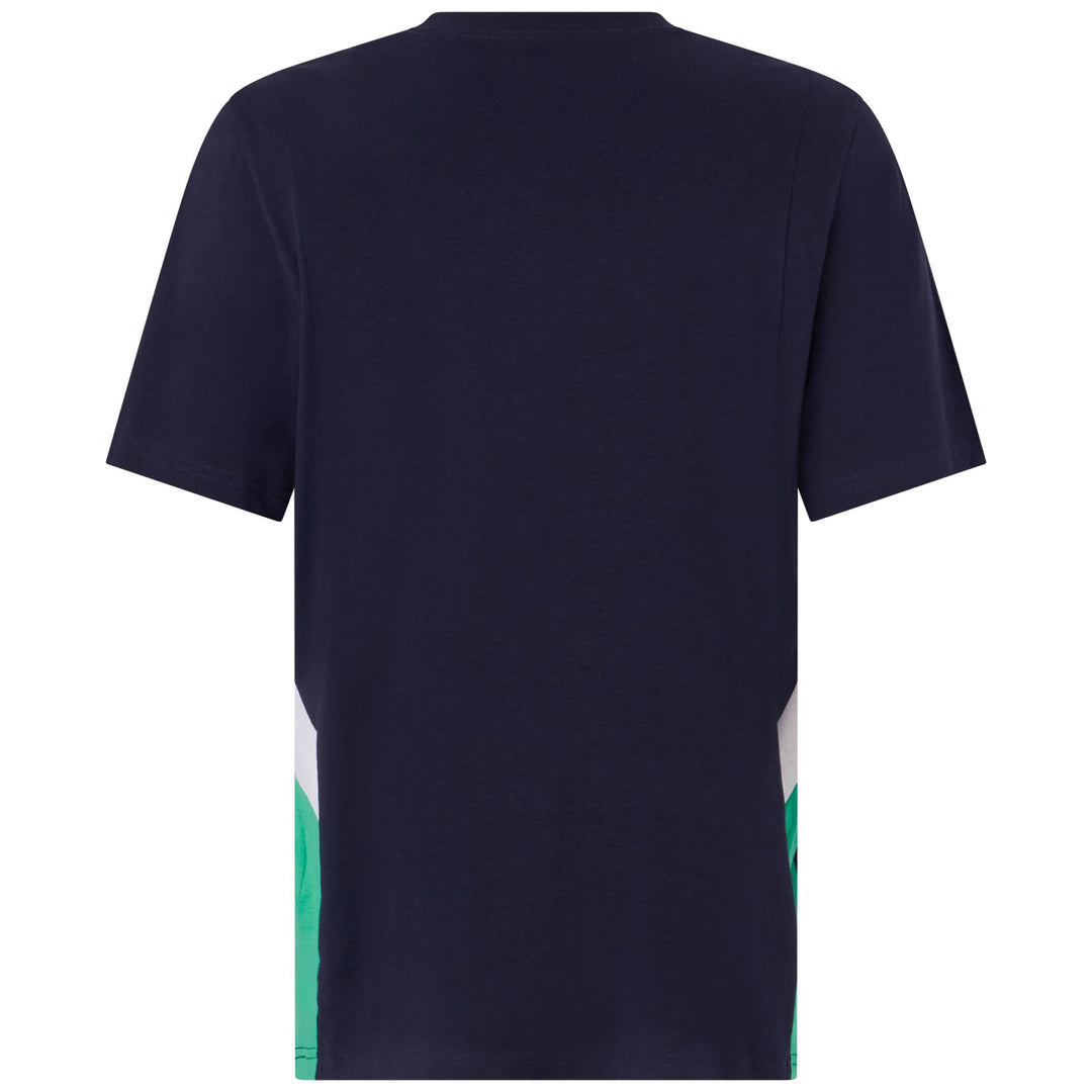 T-Shirt Jersey Sportivo Uomo Blu Marino con Inserti in Rete main
