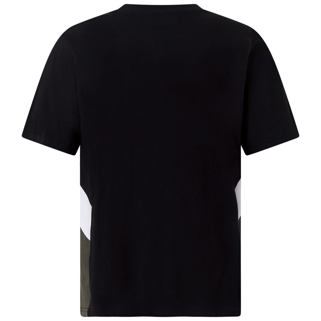 Maglietta in Cotone Sportiva Uomo Nera. main