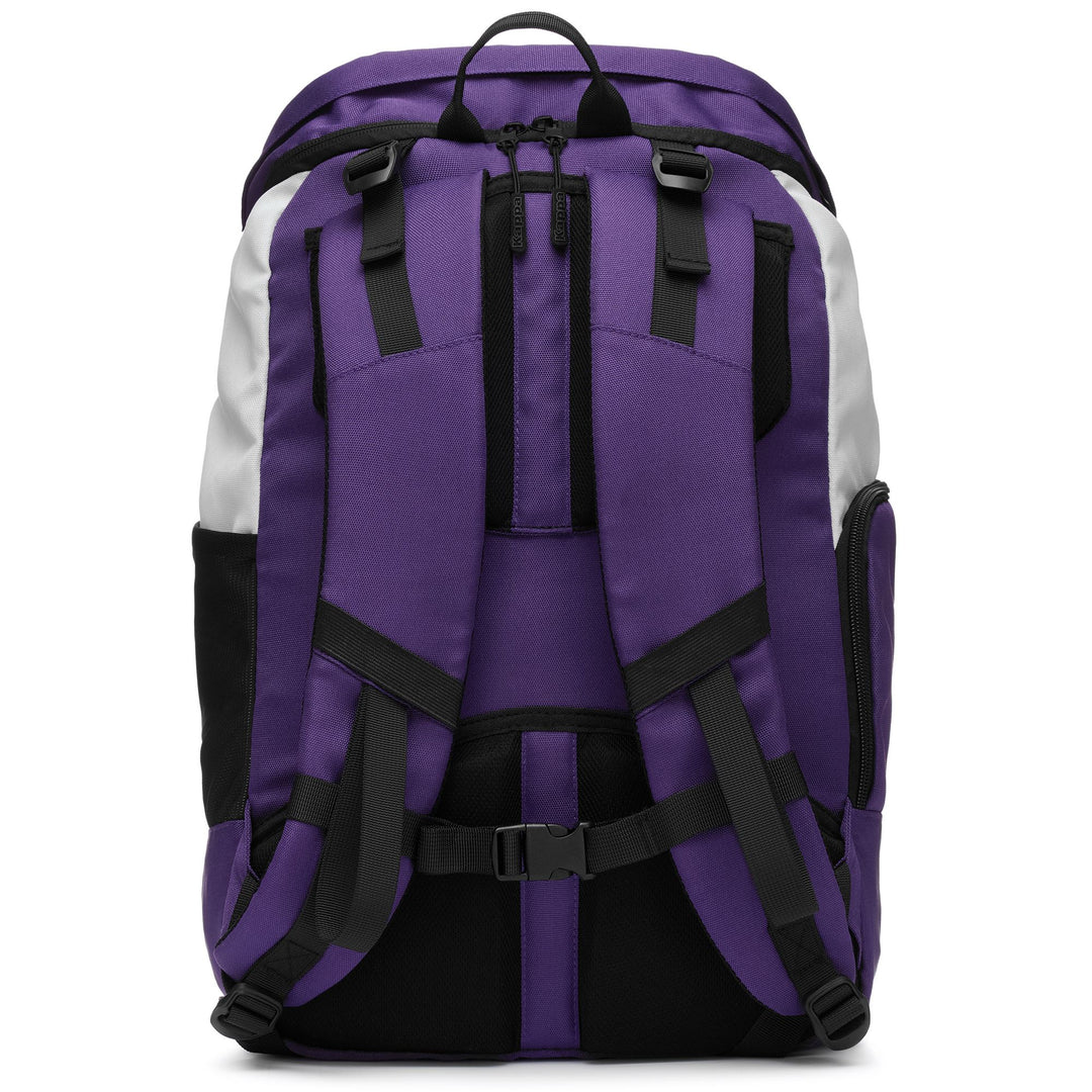 Mochila de fútbol unisex ACF Fiorentina violeta con cremallera main