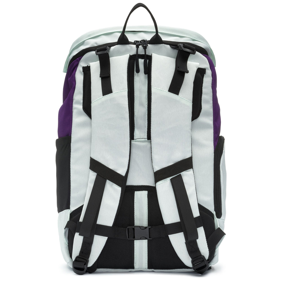 Green violet Unisex Football Backpack with Team Logo and Pockets main