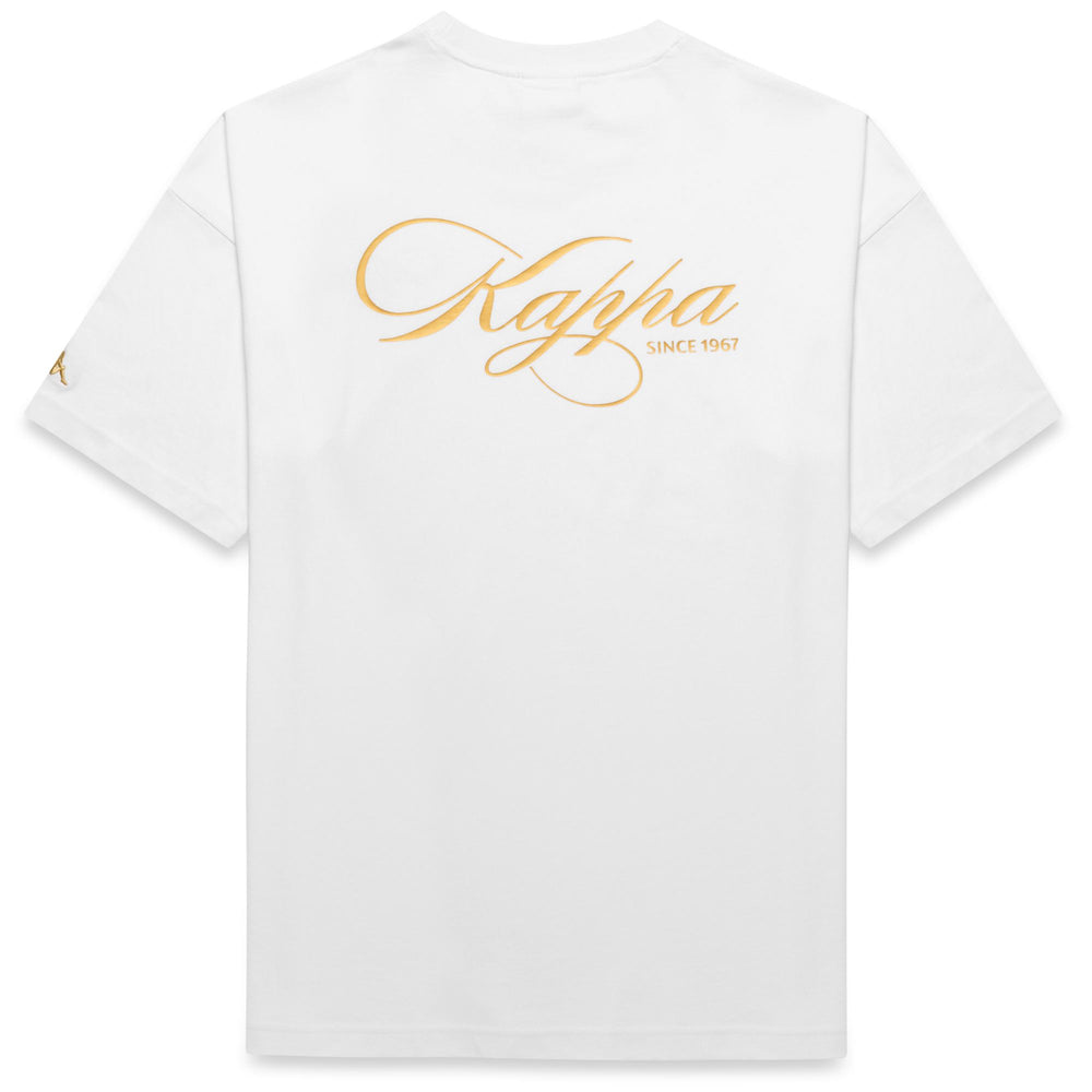 White Gold Men's Organic Cotton Sport T-Shirt with Graphic Print 02