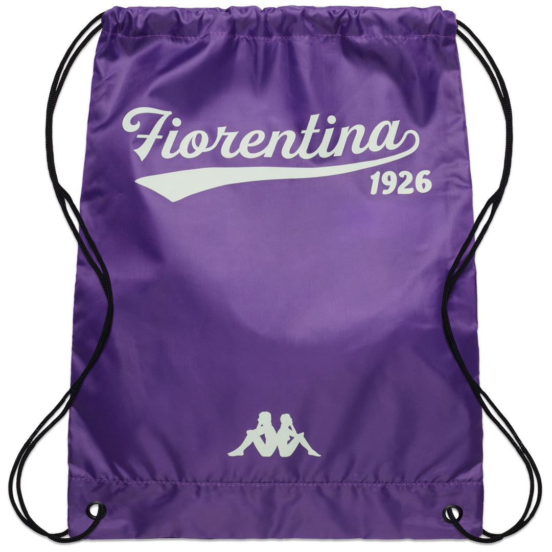 Bolso de hombro unisex ACF Fiorentina Sportswear en poliéster color violeta 01