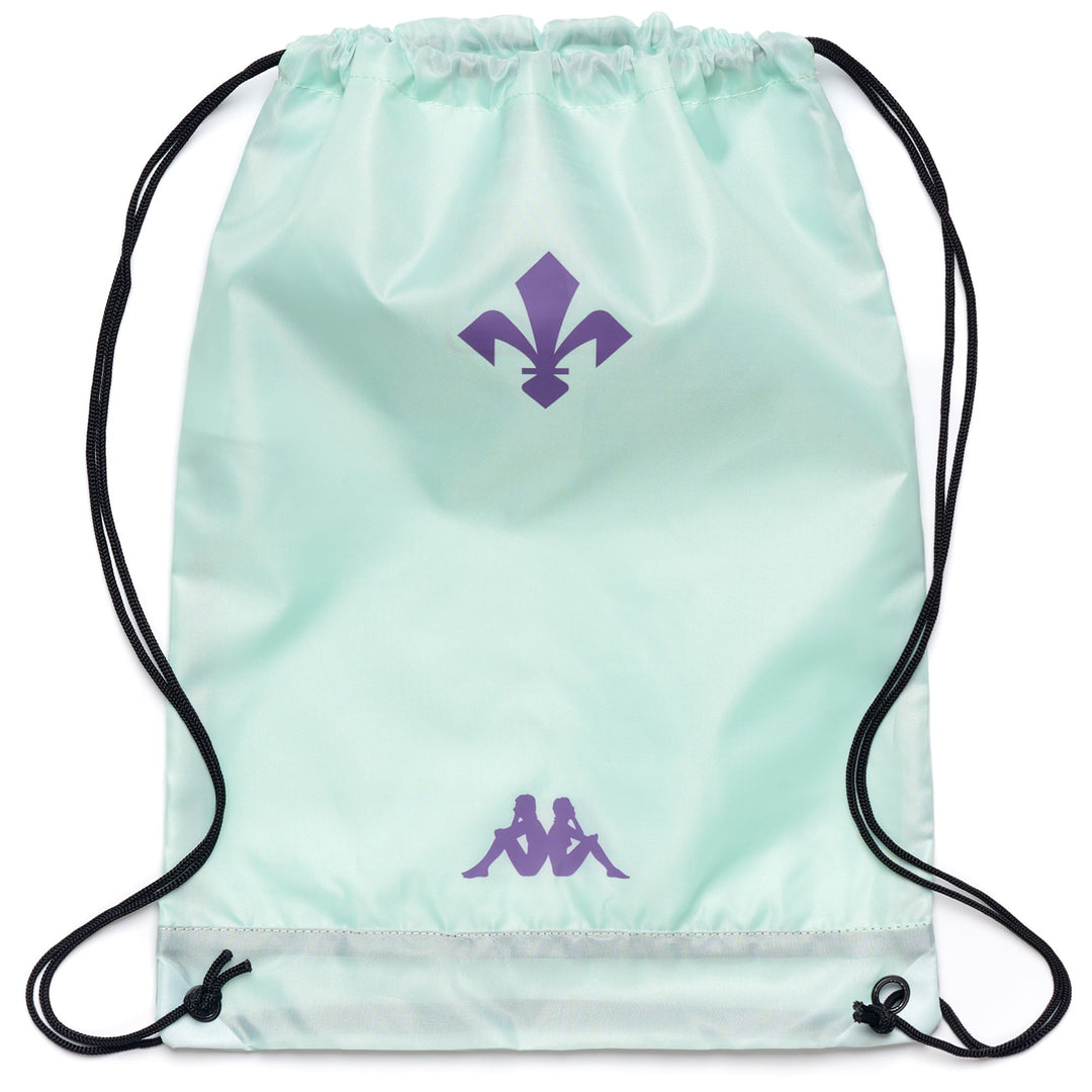 Green Unisex ACF Fiorentina Sportswear Shoulder Bag in Polyester 01