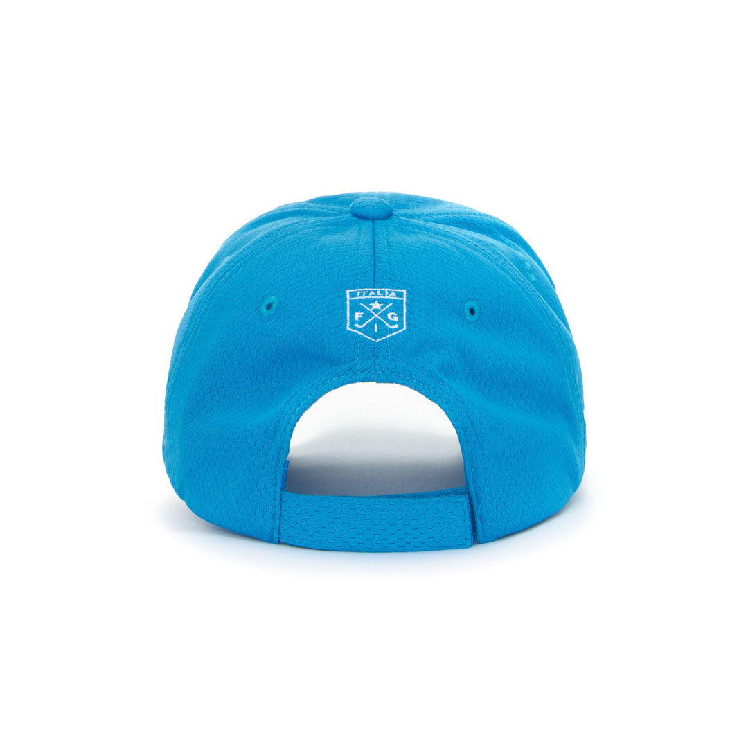 Blue Unisex Sportswear Baseball Cap in Polyester Fabric main