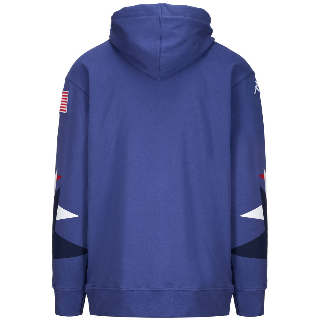 Sudadera con capucha azul unisex de forro polar Regular Fit para esquí main