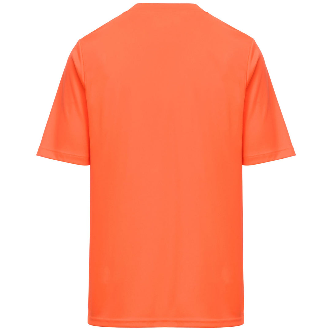Maillot d'entraînement de football pour homme, coupe classique, orange fluo main