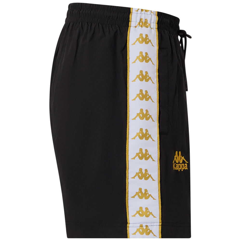 Black Gold Women's Sport Street Shorts with Elastic Waistband 02