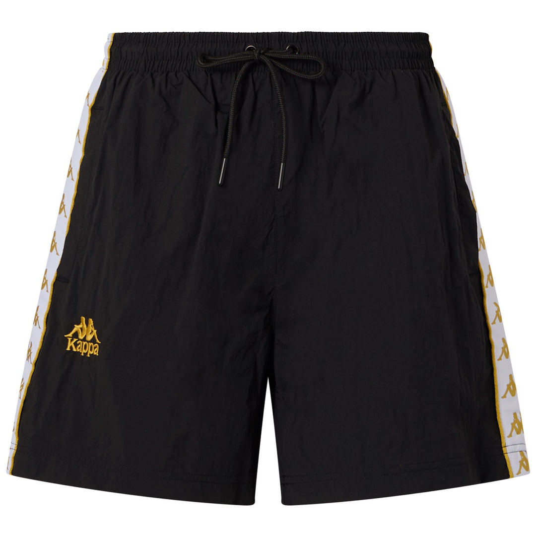 Black Gold Women's Sport Street Shorts with Elastic Waistband 01