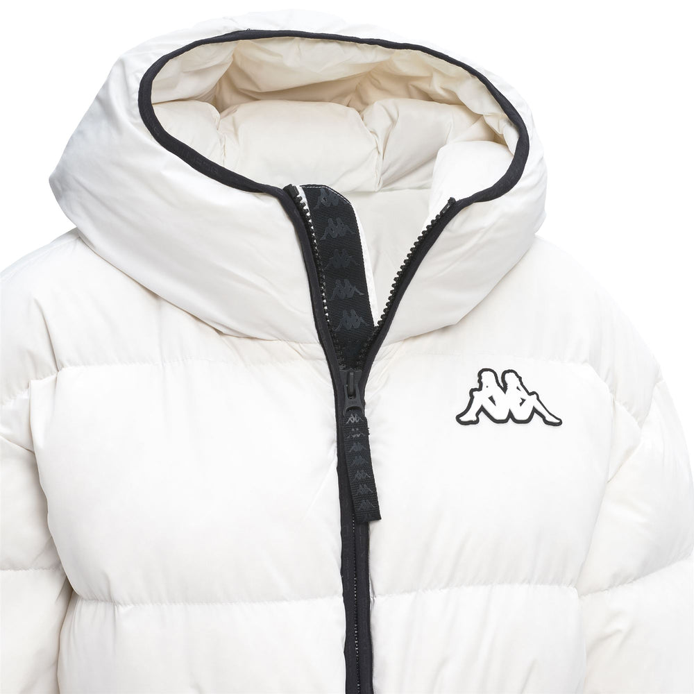 White Women's Regular Fit Padded Ski Jacket 02