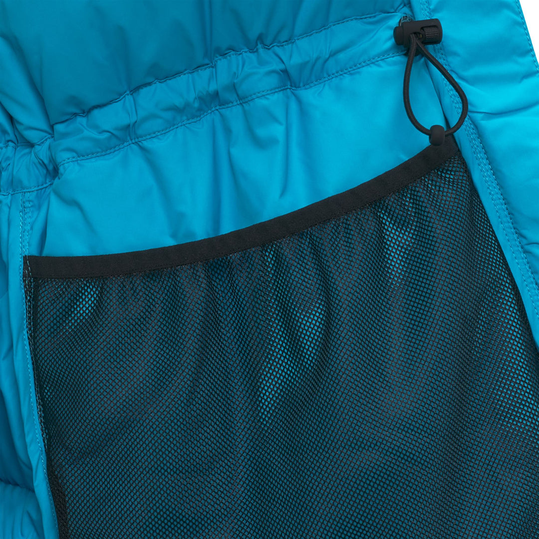 Turkis blue Women's Mid Padded Jacket with Down Insulation main