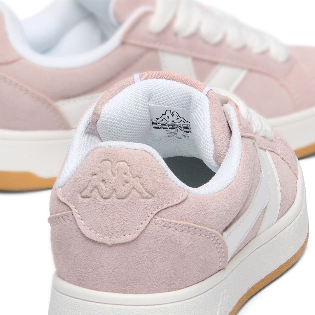 Pastel pink Unisex Kids' Low Cut Sneakers with Iridescent Detail 01
