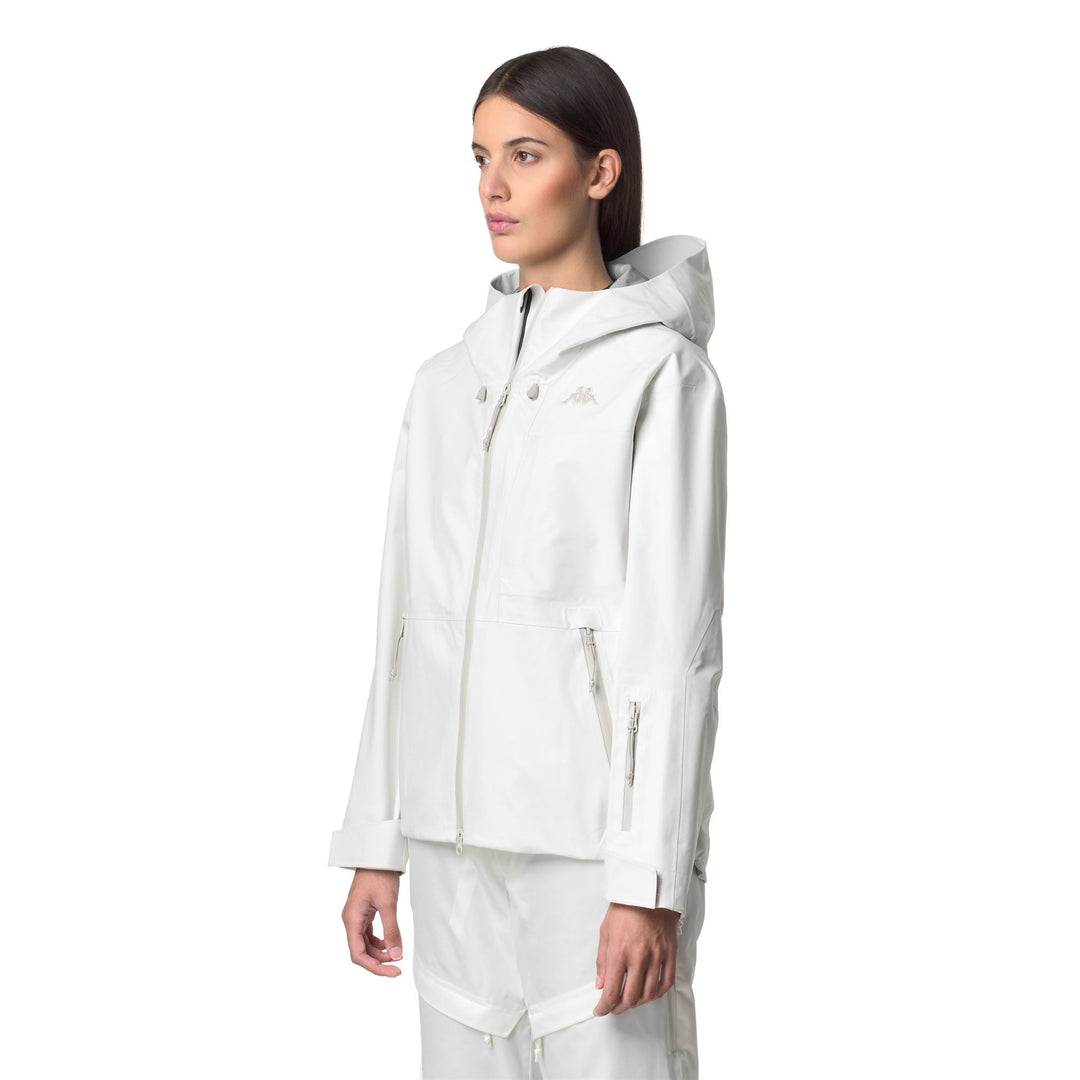 White women's 3-Layer Waterproof Shell Jacket main